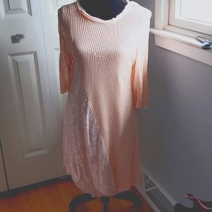 NWOT Simply Couture mesh layered dress